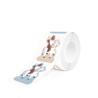 Cadeaustickers Duo - Sinterklaas