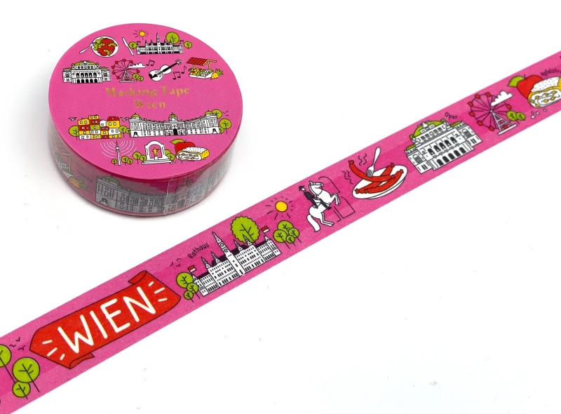 Washi tape - Wenen - 15mm