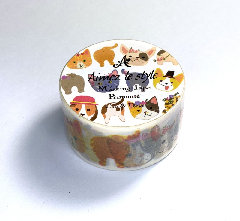 Washi tape - Cats & Dogs - 28mm Washi tape - Cats & Dogs - 28mm