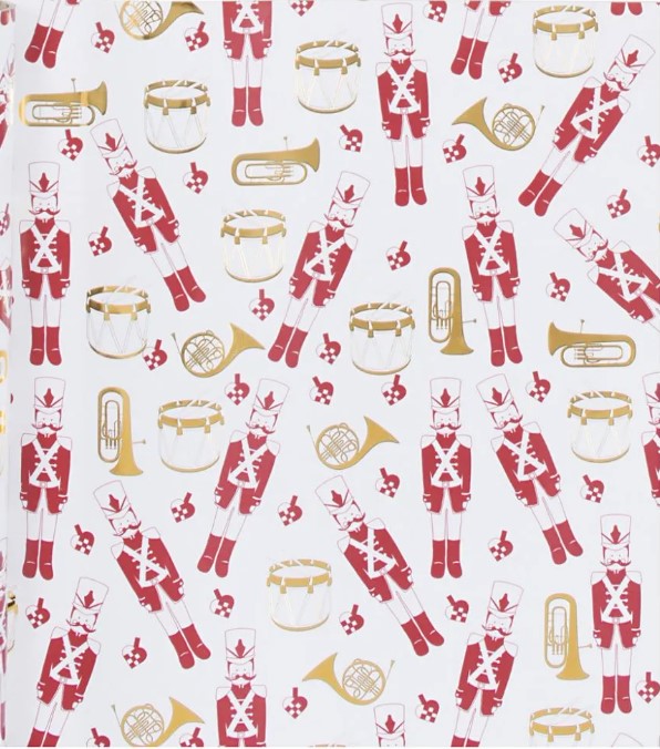 Cadeaupapier 70x200 cm - Notenkraker - Kerst