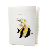 Lola Design - A5 Luxe Notitieboek -  Vis - Gelinieerd