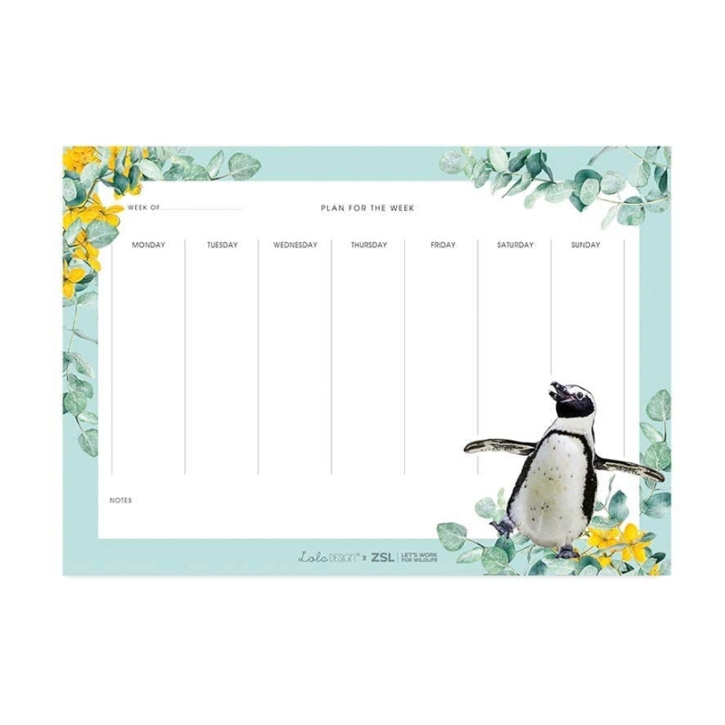 Weekplanner A4 -  Pingu&iuml;n