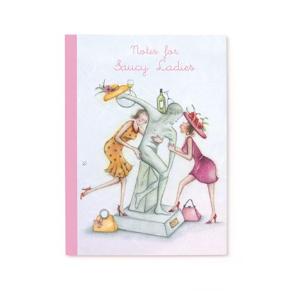Berni Parker - A6 Notitieboek -  Saucy ladies - Gelinieerd