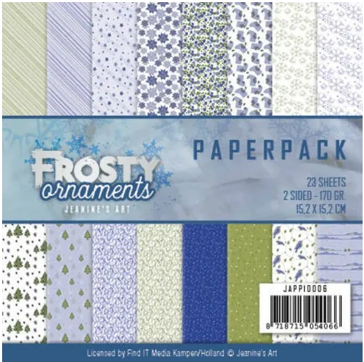 Jeanine's Art - Paperpack - Frosty Ornaments