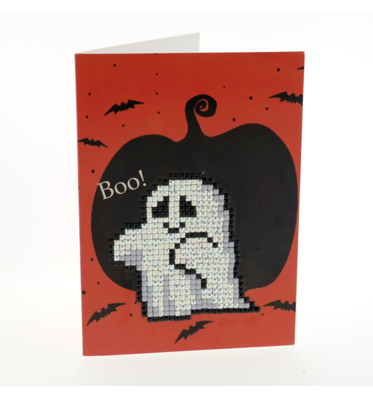 Diamond painting - Wenskaart - Spook