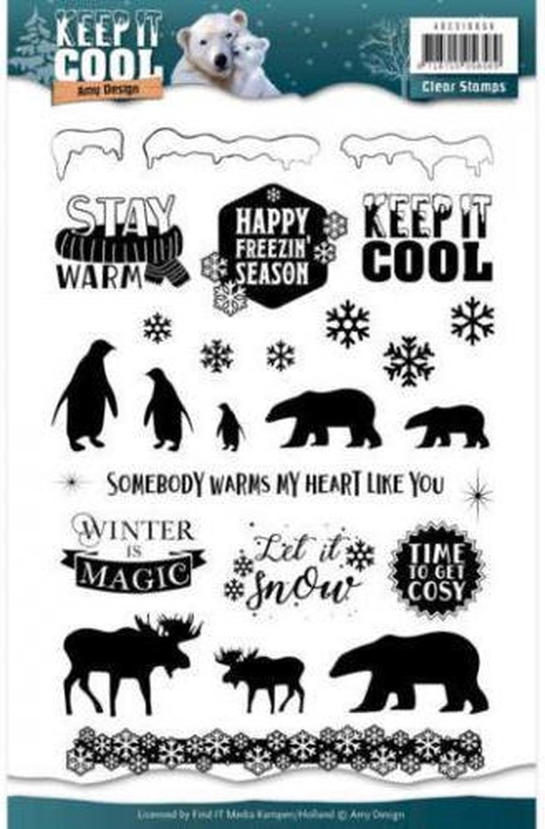 Clear Stamps - Amy Design - Keep it Cool