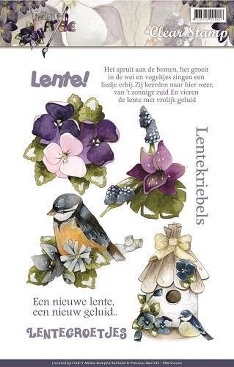 Clearstamp - Precious Marieke - Lente