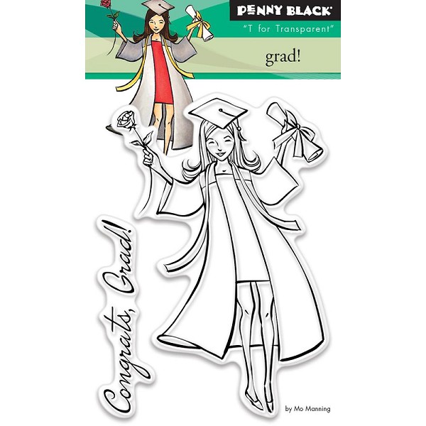 Penny Black - Clearstamp - Grad! - 30-428