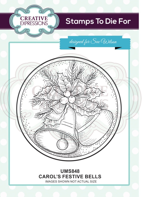 Clear Stamps - Creative Expressions - Carol's Festive Bells