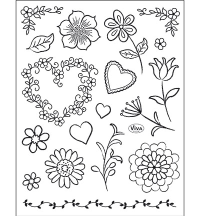Viva Decor - Clear Stamp - Little Flowers