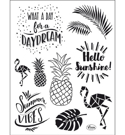 Viva Decor - Clear Stamp - Summer Vibes