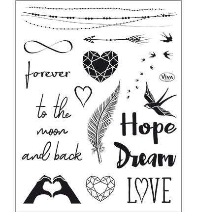 Viva Decor - Clear Stamp - Forever