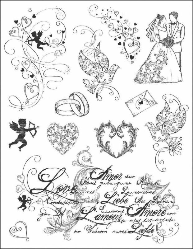 Viva Decor - Clear Stamp - Love