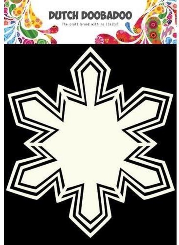 Dutch Doobadoo - Dutch Shape Art - Snowstar A4 Dutch Doobadoo - Dutch Shape Art - Snowstar A4