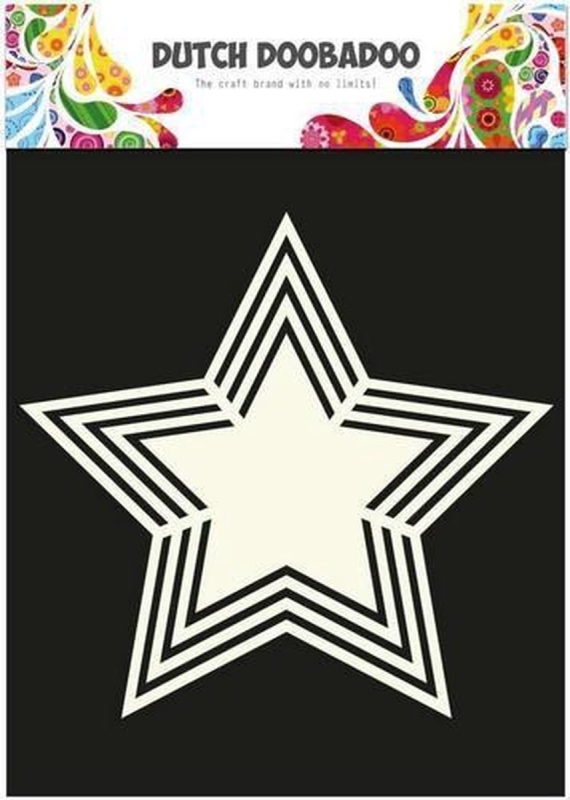Dutch Doobadoo - Dutch Shape Art - Star 5 point A4 Dutch Doobadoo - Dutch Shape Art - Star 5 point A4