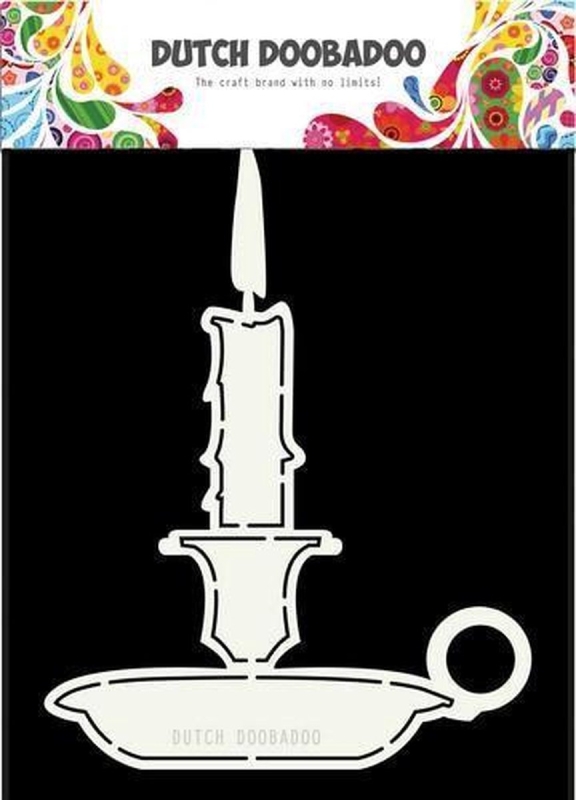 Dutch Doobadoo - Shape Art - Kaars A5