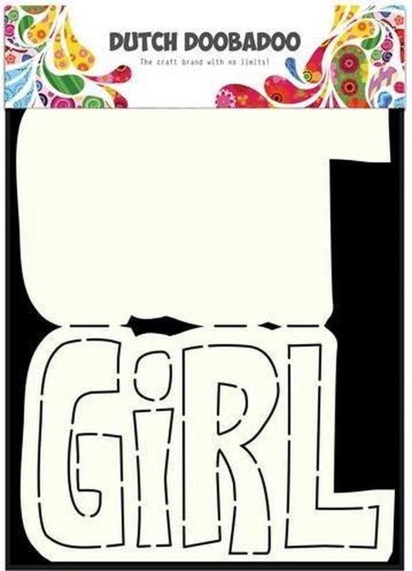 Dutch Doobadoo - Shape Art - Girl