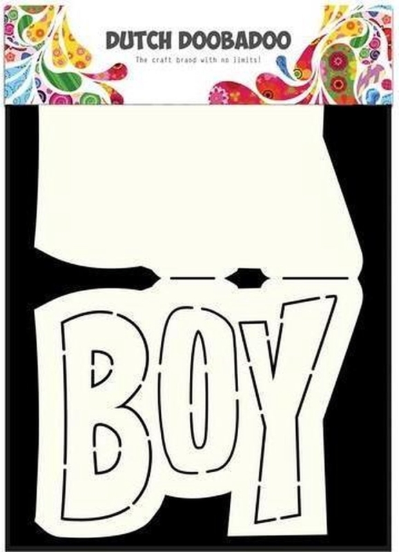 Dutch Doobadoo - Shape Art - Boy