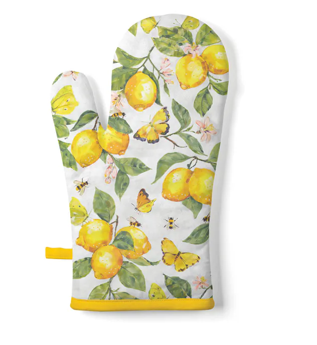 Ambiente - Ovenwant 18x30cm - Fresh lemons white