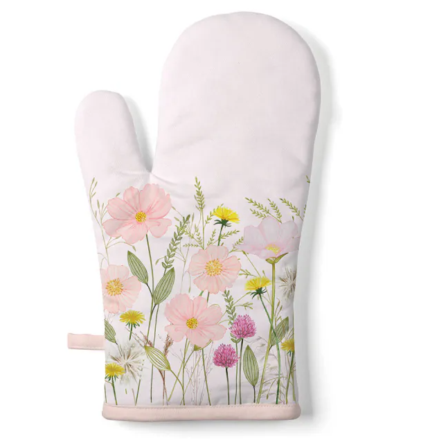 Ambiente - Ovenwant 18x30cm -Pastel flowers pink