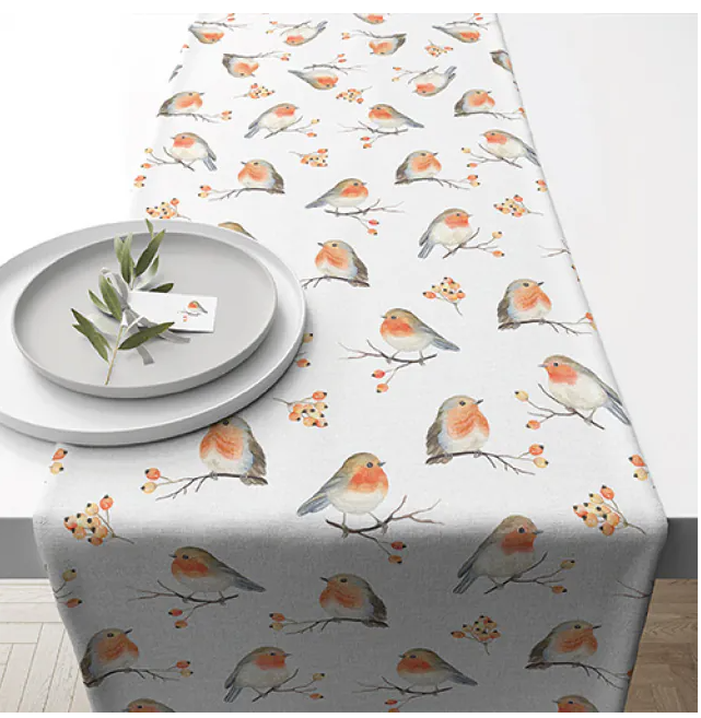 Ambiente - Tafelloper 40x150cm - Robin family
