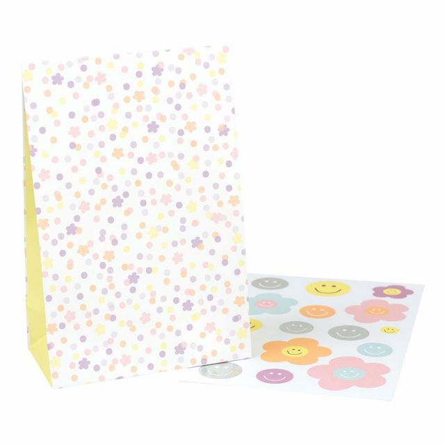 6 Blokbodemzakjes - Nea - 12.5x6.5x19cm 6 Blokbodemzakjes - Nea - 12.5x6.5x19cm