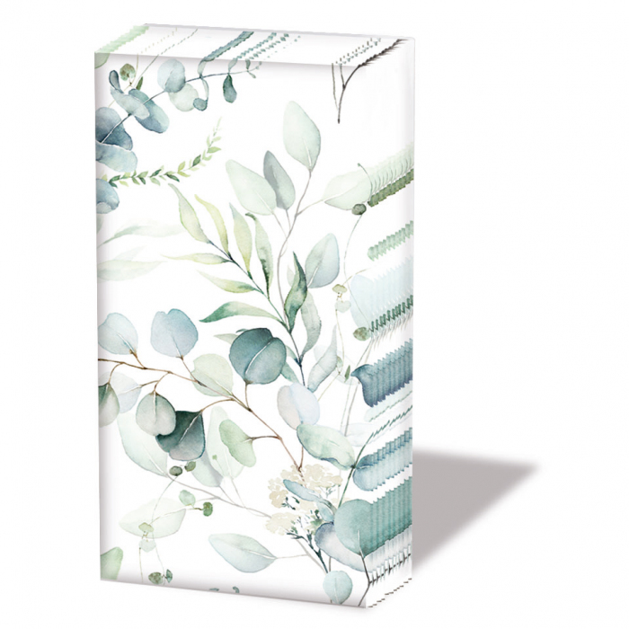Ambiente - Zakdoeken - Eucalyptus all over Ambiente - Zakdoeken - Eucalyptus all over