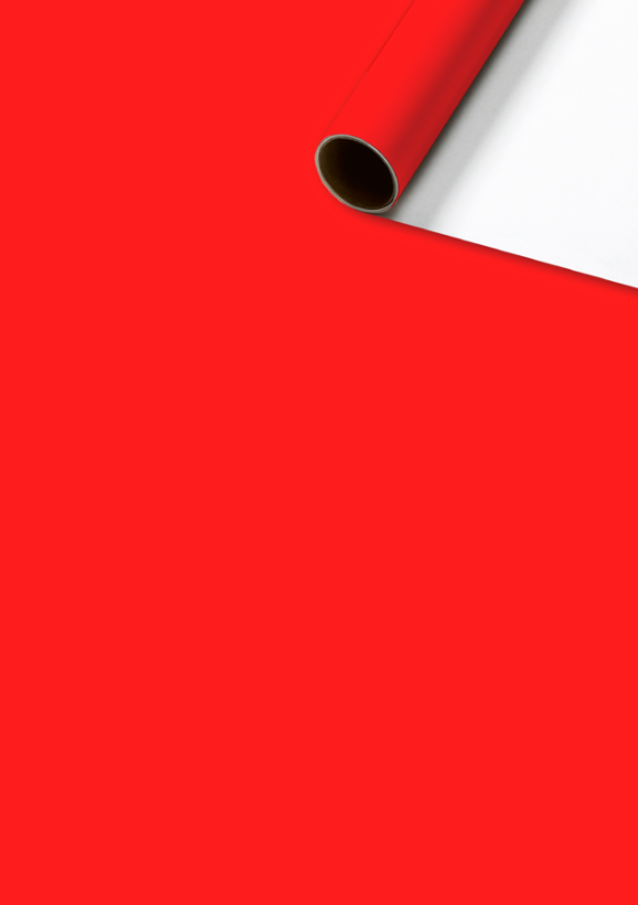 Stewo - Cadeaupapier 70 cm - Uni - Rood Stewo - Cadeaupapier 70 cm - Uni - Rood