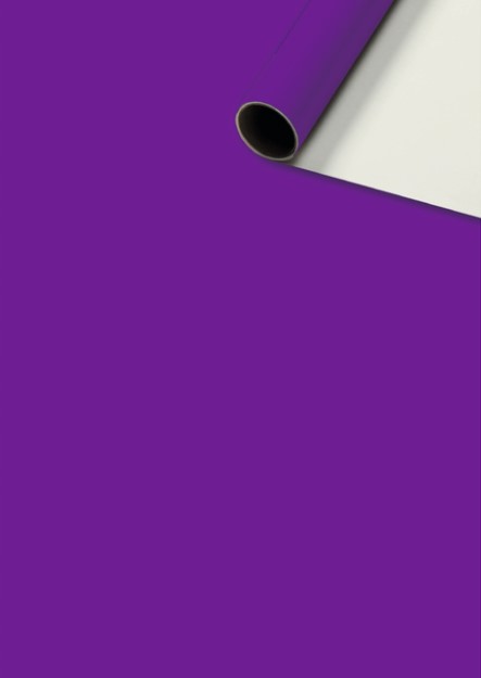 Stewo - Cadeaupapier 70 cm - Uni - Paars