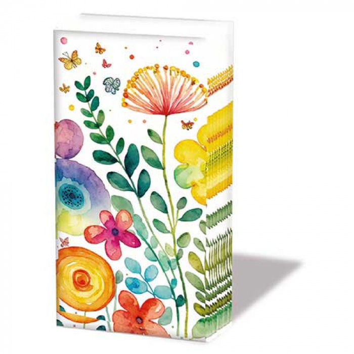 Ambiente Zakdoeken - Vibrant spring white Ambiente Zakdoeken - Vibrant spring white