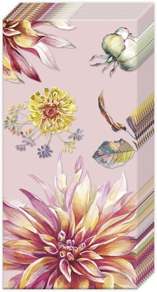 Zakdoeken - Dahlia Dream Pink