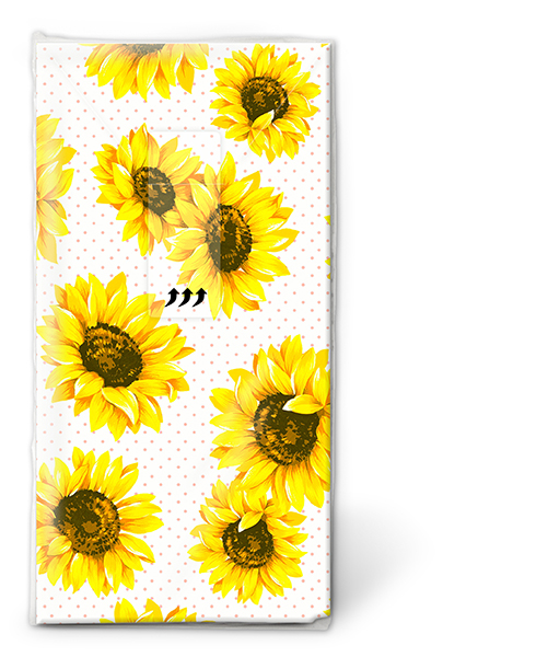 Paper + Design Zakdoeken - Sunflower Garden Paper + Design Zakdoeken - Sunflower Garden