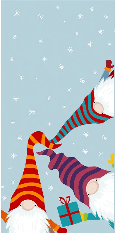 Paper + Design Zakdoeken - Nordic Santas Paper + Design Zakdoeken - Nordic Santas