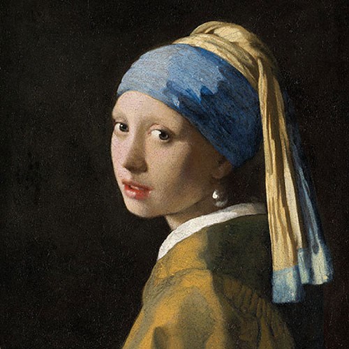 Lunch Servet per stuk - Girl With The Pearl Earring