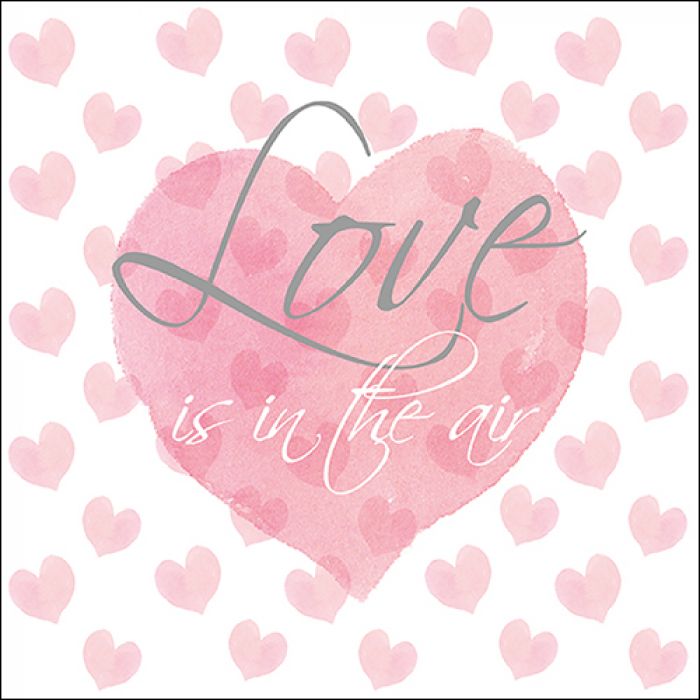 Lunch Servet per stuk - Love Letters Lunch Servet per stuk - Love Letters