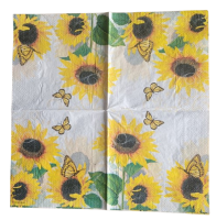 Lunch Servet per stuk - Sunny Butterfly