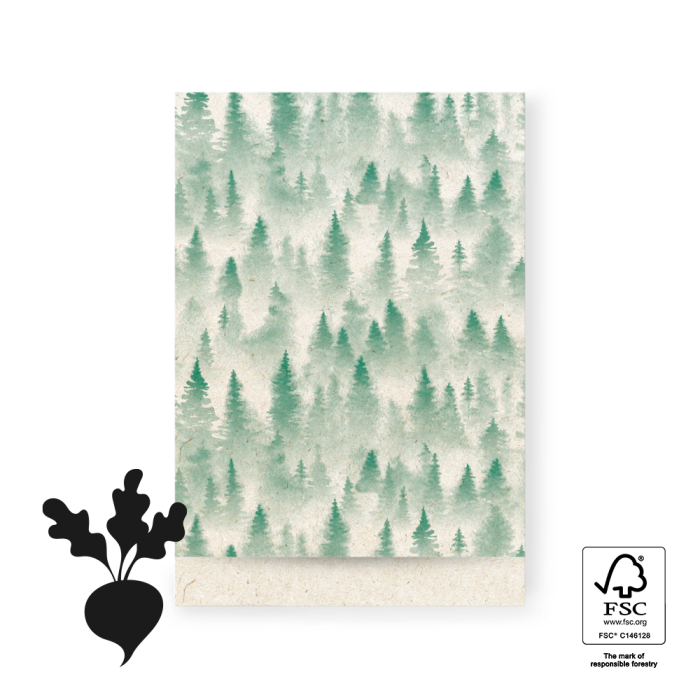 House Of Products - Cadeauzakjes 17x25 cm - X-mas - Winter Forest - 10 stuks House Of Products - Cadeauzakjes 17x25 cm - X-mas - Winter Forest - 10 stuks
