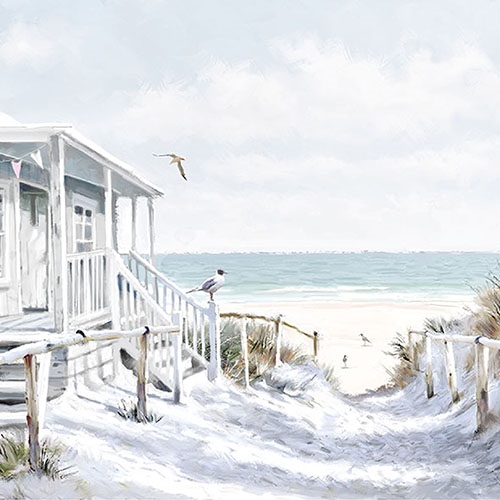 Lunch Servet per stuk - Beach Cabin Lunch Servet per stuk - Beach Cabin