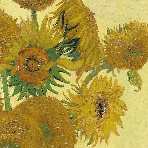 Lunch Servet per stuk - Van Gogh Sunflower - Vincent van Gogh Lunch Servet per stuk - Van Gogh Sunflower - Vincent van Gogh
