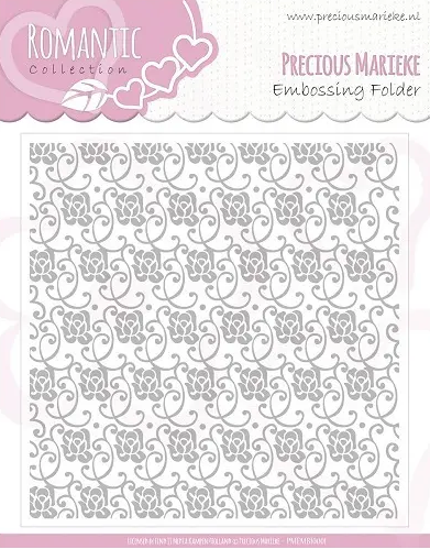 Precious Marieke Embossing folder - Romance Precious Marieke Embossing folder - Romance