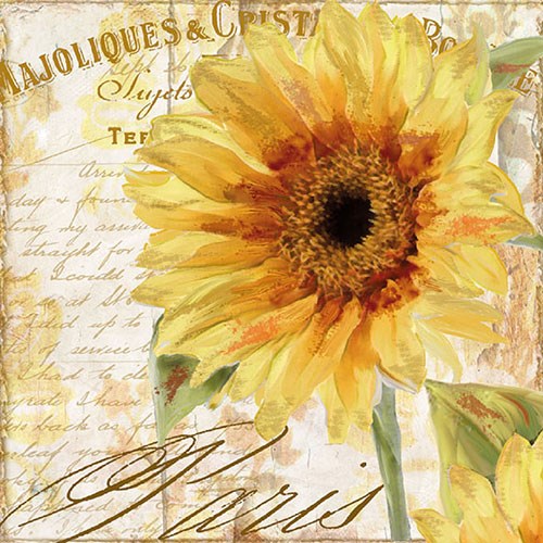 Lunch Servet per stuk - Tournesol Lunch Servet per stuk - Tournesol