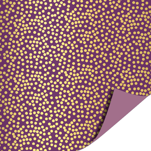 Cadeaupapier 50x300 cm - Minidots Mauve AZ Lilac