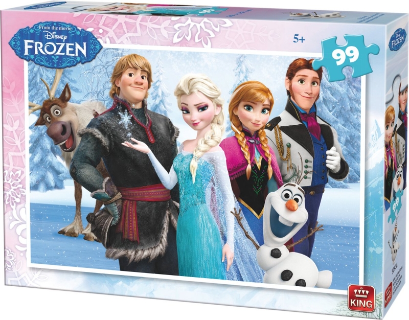 Legpuzzel - 99 Stukjes - Frozen Legpuzzel - 99 Stukjes - Frozen