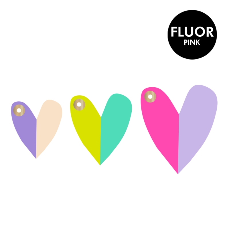 Cadeaulabel Multi Sizes - Hearts Duo Cadeaulabel Multi Sizes - Hearts Duo