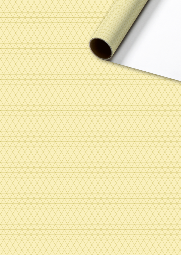 Cadeaupapier 70x200 cm - Tama - Lichtgeel Cadeaupapier 70x200 cm - Tama - Lichtgeel