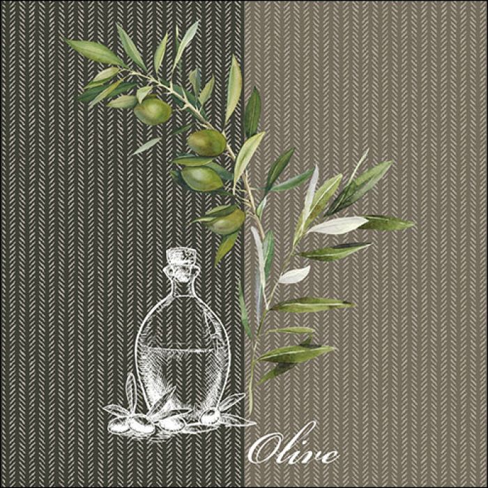 Lunch Servetten - Oil And Olives Lunch Servetten - Oil And Olives
