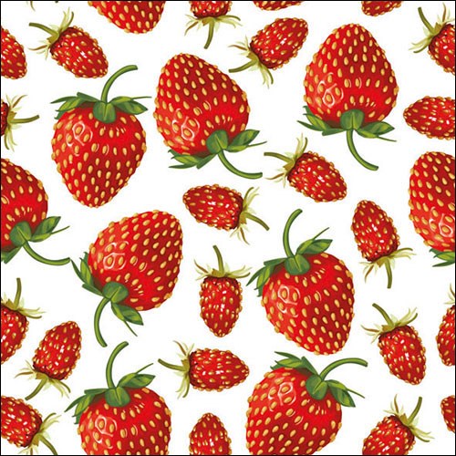 Lunch Servetten - Strawberries