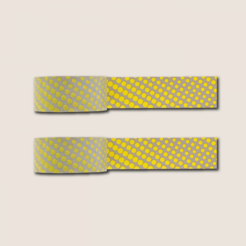 Plakband 20mm - Bright dots - 2 stuks Plakband 20mm - Bright dots - 2 stuks