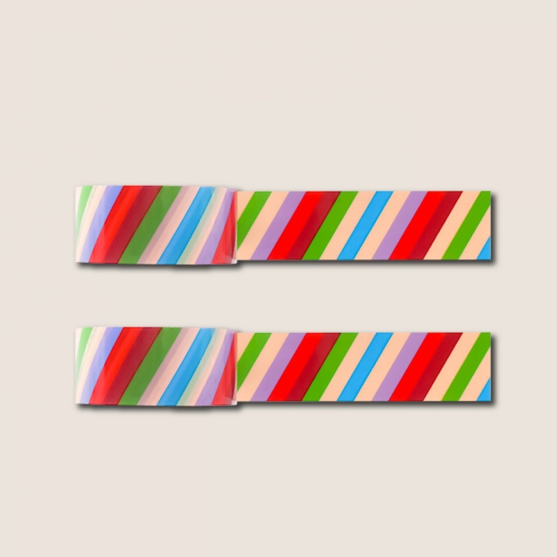 Plakband 20mm - Funky stripes - 2 stuks Plakband 20mm - Funky stripes - 2 stuks
