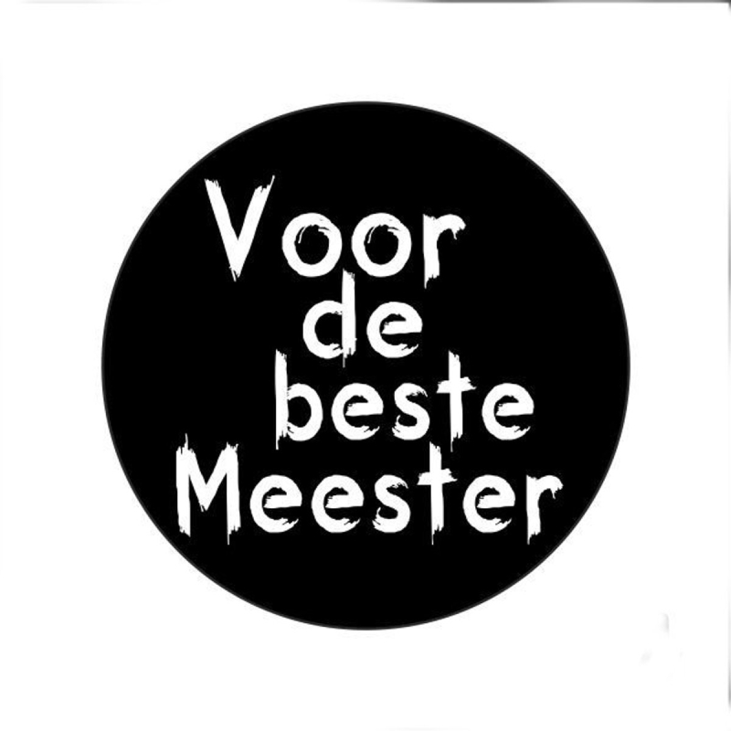 12 Stickers - Zwart Wit - Beste meester / Schooljaar 12 Stickers - Zwart Wit - Beste meester / Schooljaar